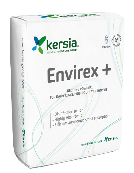 Kersia Envirex +, asséchant litières désinfectante - Ruegruet Shop