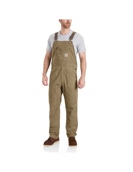 Rugged Flex® Relaxed Fit Canvas Bib Overall - Ruegruet Shop