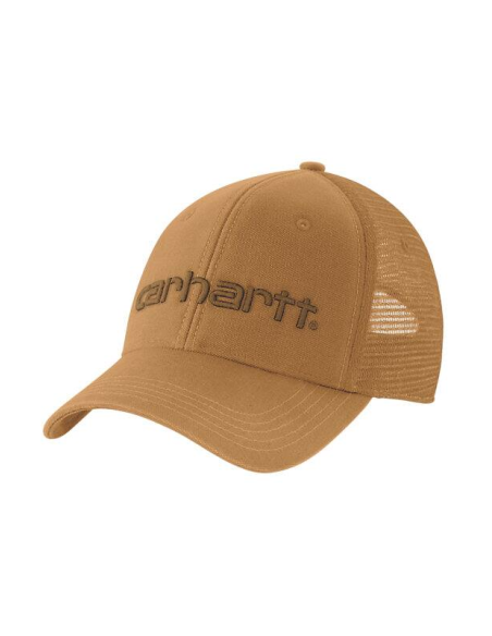 Carhartt Mesh-Back Logo Graphic Cap Brown/Oiled Walnut