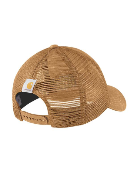 Carhartt Mesh-Back Logo Graphic Cap Brown/Oiled Walnut