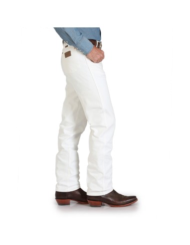 Wrangler 13MWZ Cowboy Cut Original Fit Jeans White - Ruegruet Shop