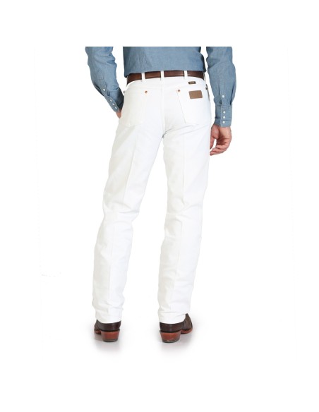 Wrangler 13MWZ Cowboy Cut Original Fit Jeans White - Ruegruet Shop