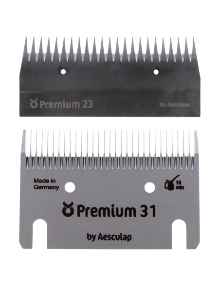Aesculap Premium Peignes de rechange pour une tonte fine 31/23
