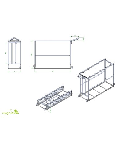 Stand vétérinaire et cage de clippage Ruegruet: Swiss Made