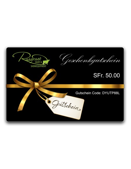 Geschenkgutschein von Ruegruet Shop